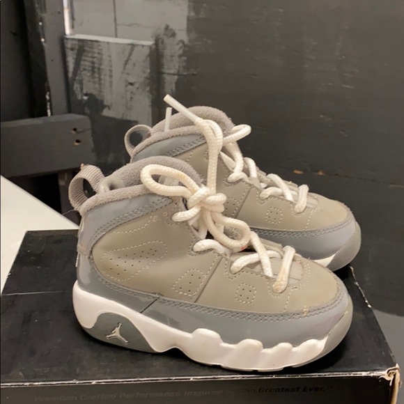 Jordan Retro 9 Toddler ‘Cool Grey’ Size 6.5C - Picture 2 of 6